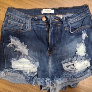 Vibrant Jeans Shorts
